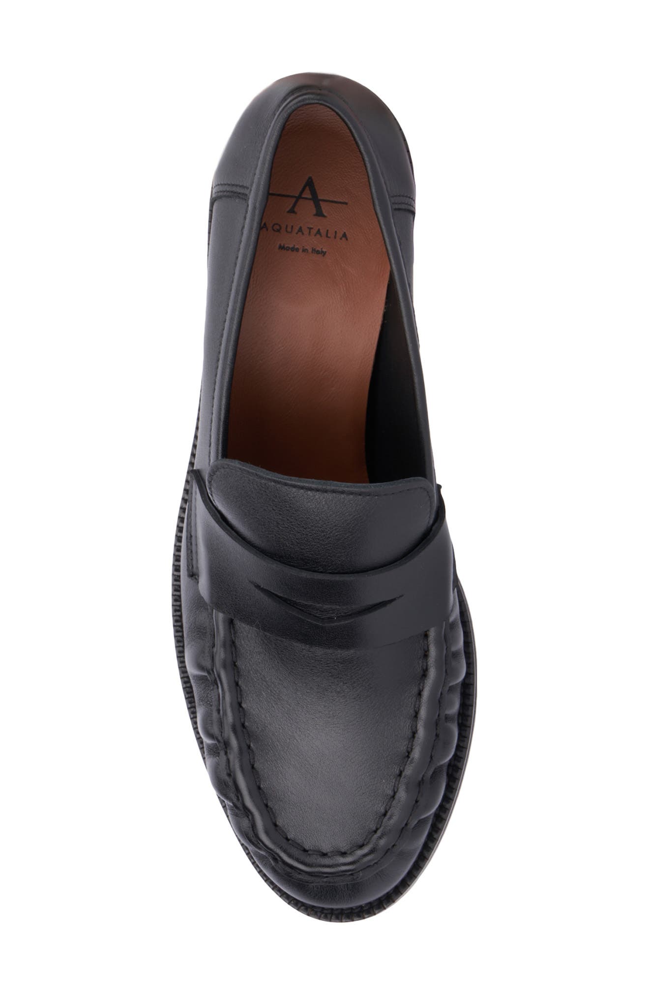 Aquatalia Josette Penny Loafer Pump, Alternate, color, 