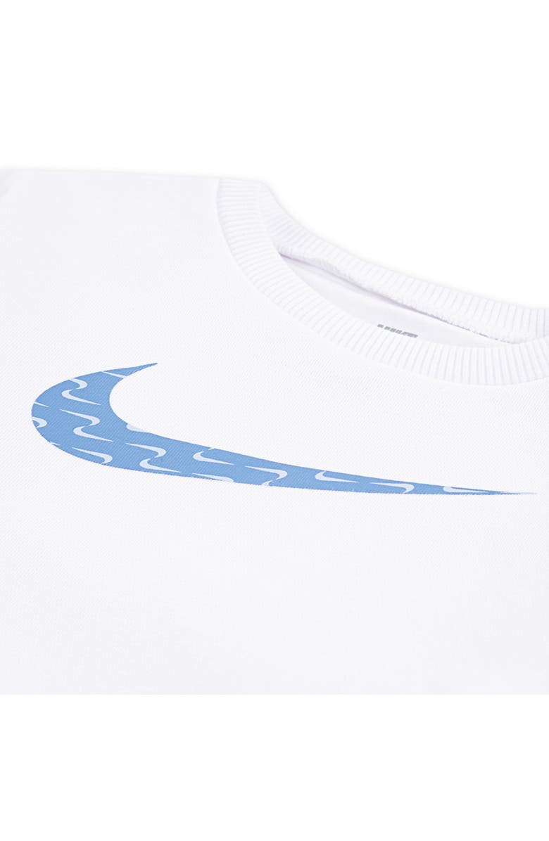 Nike Kids' Swoosh Motion Scooter Top & Skirt Set, Alternate, color, Psychic Blue