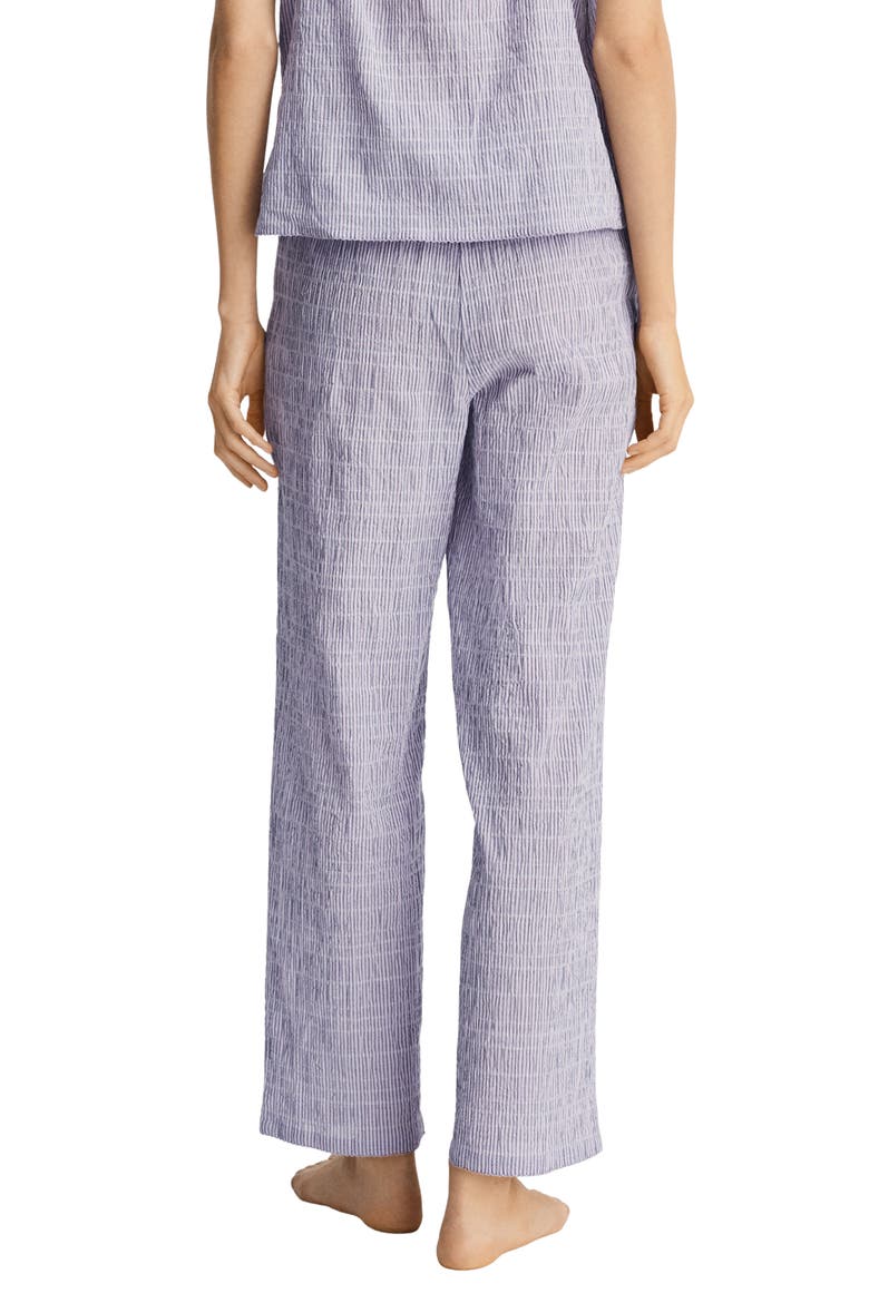Stripe Stretch Cotton Pajama Pants, Alternate, color, LILAC