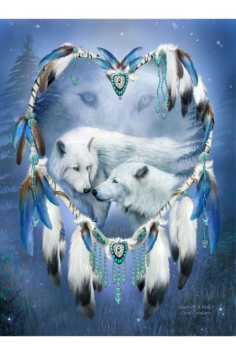 Heart of a Wolf 1000 piece Jigsaw Puzzle for Adults, Alternate, color, Multicolor