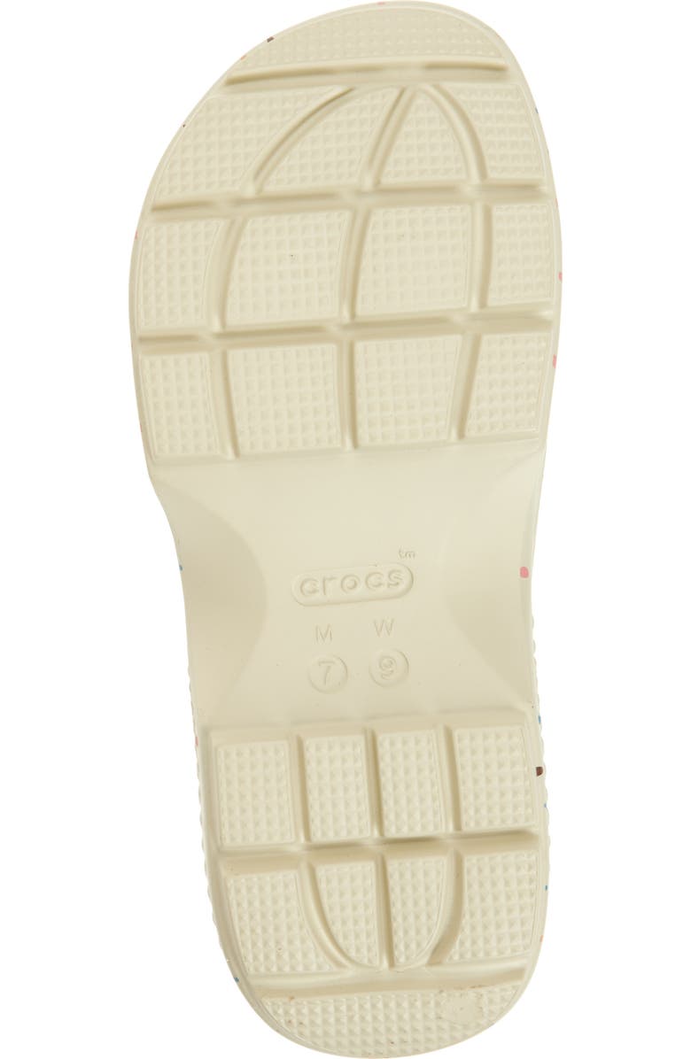 CROCS Line Friends Stomp Slide Sandal, Alternate, color, Bone/ Pink Multi