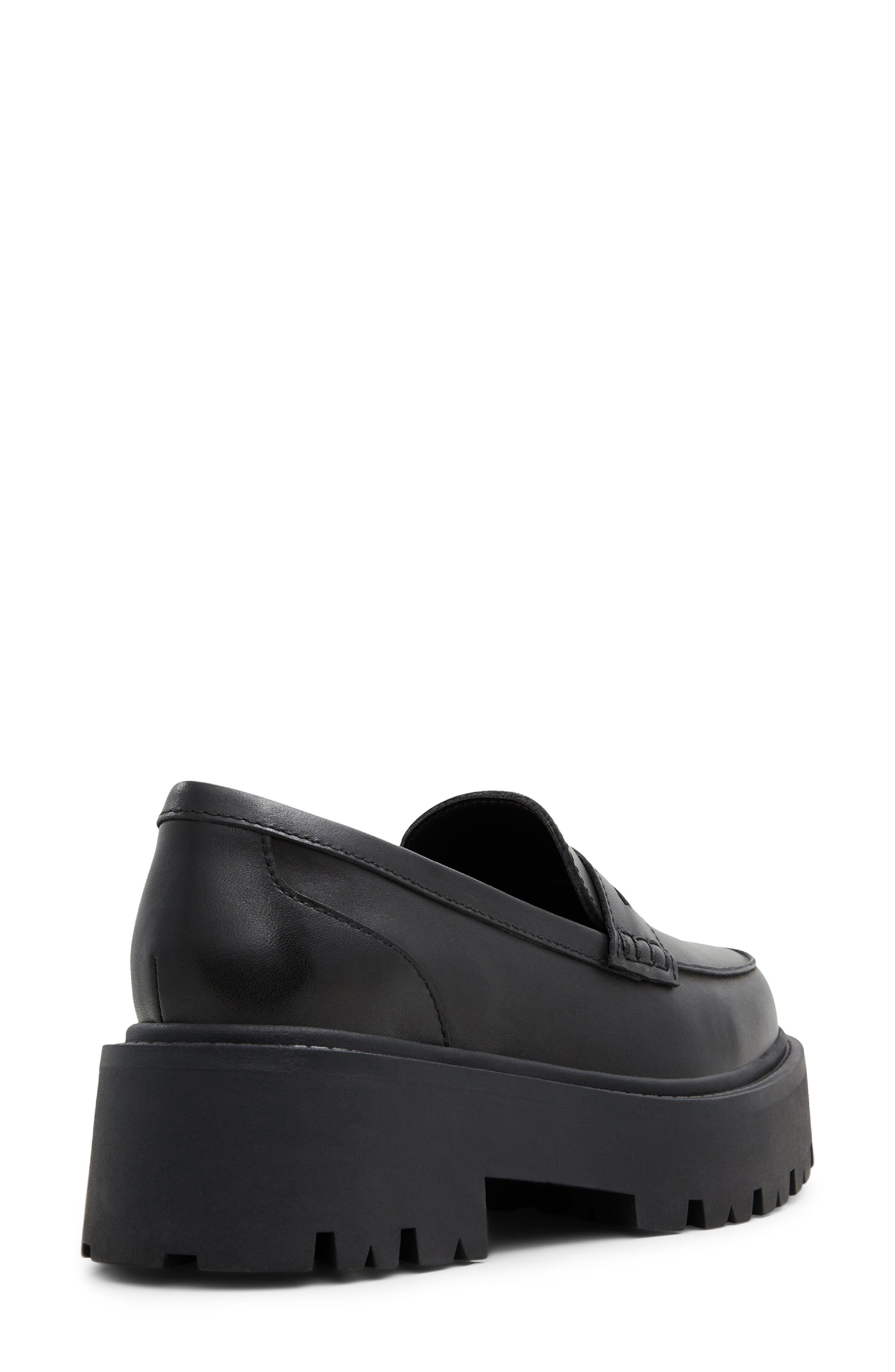 ALDO Cadaycia Platform Penny Loafer, Alternate, color, Black