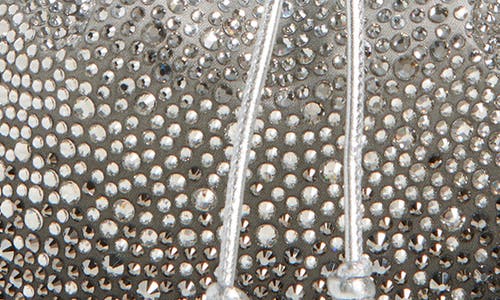 Judith Leiber Couture Piper Ombré Crystal Embellished Bucket Bag In Silver Platinum