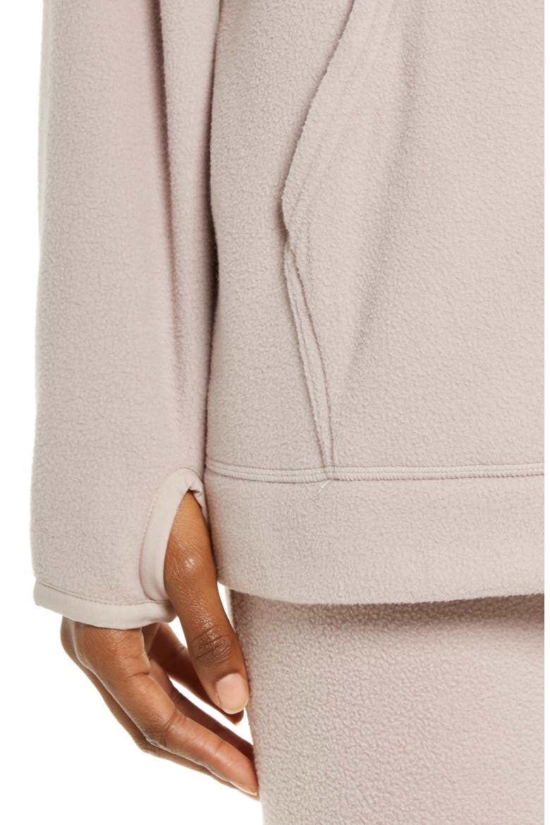 Women's Cozy Up Polar Fleece Hoodie, Alternate, color, PINK SPHINX