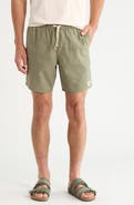 Rhythm Classic Linen & Cotton Jam Drawstring Shorts