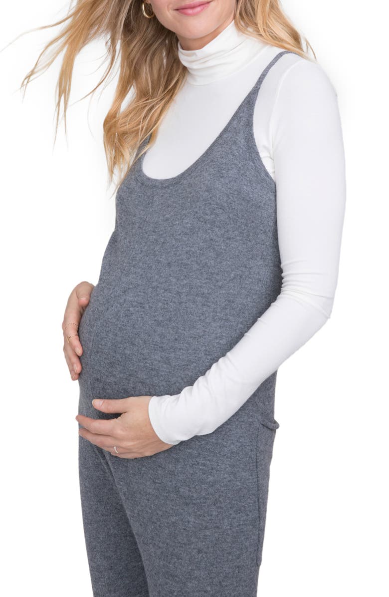 HATCH The Jersey Maternity Turtleneck, Main, color, 