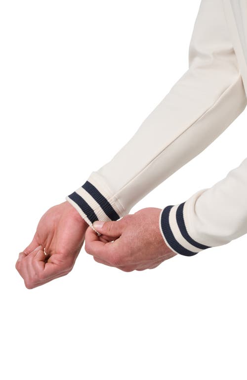 Travismathew Happier Hour Quarter Zip Top In White