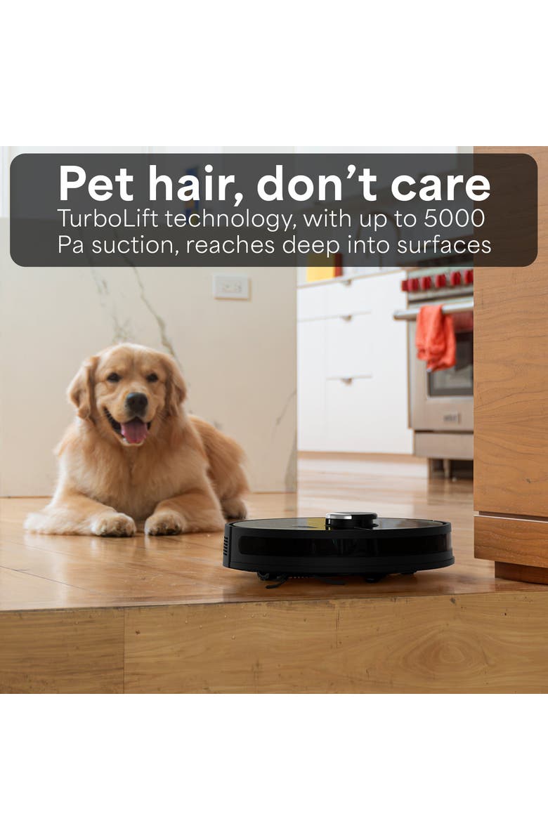 BOBSWEEP Dustin App & Voice Control Self-Empty Robot Vacuum & Mop, Alternate, color, Night