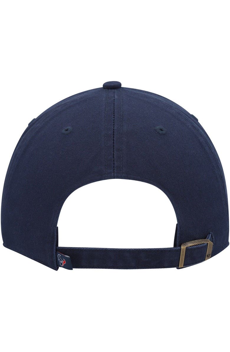 '47 Men's '47 Navy Houston Texans Pride Clean Up Adjustable Hat, Alternate, color, 