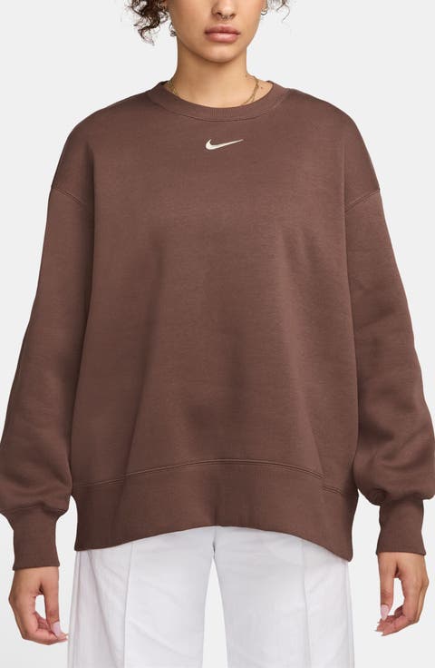 【GRAILZ】ERBE OVERSIZED SWEATSHIRTS [BROWN] ERBE OVERSIZED HOODIE [BROWN] - GRAILZ