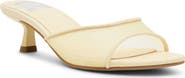 DV by Dolce Vita Dorthey Mesh Kitten Heel Sandal