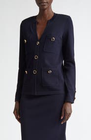 ST. JOHN Santiago Sweater Jacket