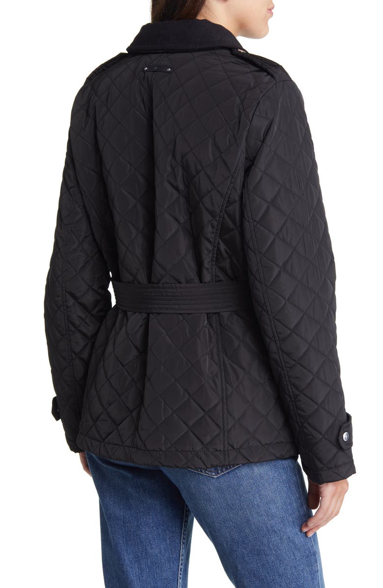 Lauren Ralph Lauren Belted Recycled Polyester Jacket, Alternate, color, 