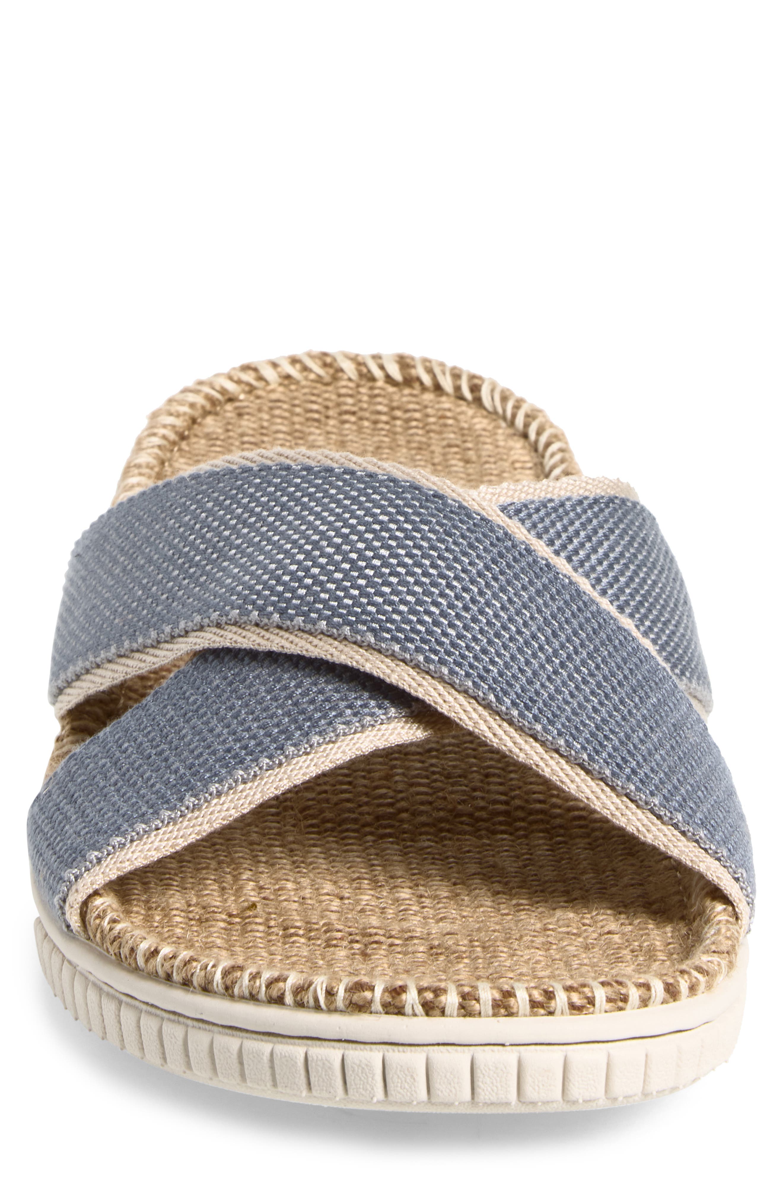 Marlin Slide Sandal, Alternate, color, BLUE