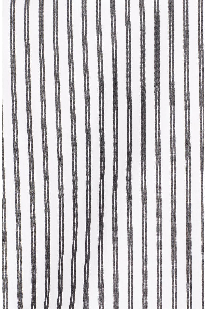 Stripe Crossover Top, Alternate, color, GUNMETAL MULTI