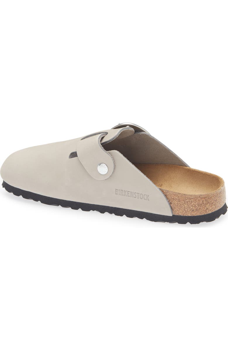 Birkenstock Boston Big Buckle Clog, Alternate, color, Stone Coin