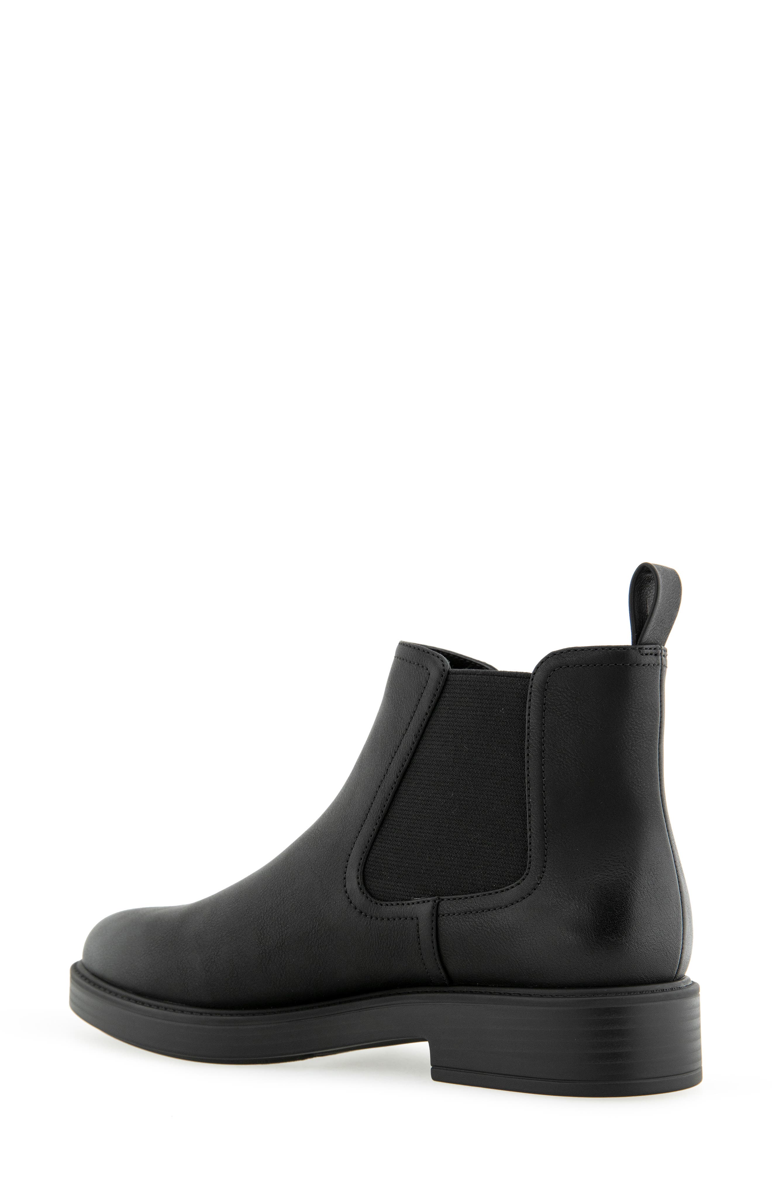 Aerosoles Poshan Chelsea Boot, Alternate, color, Black Faux Leather