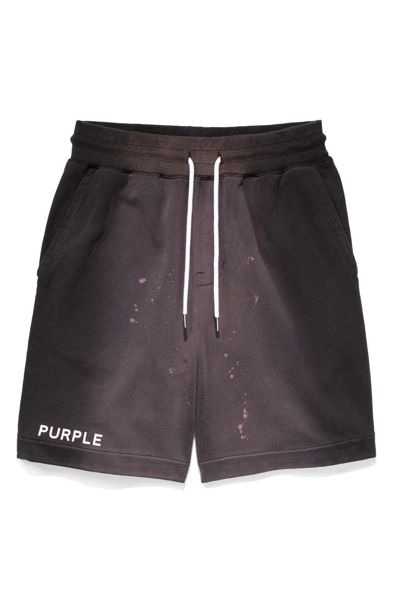 PURPLE BRAND Cotton French Terry Shorts, Main, color,