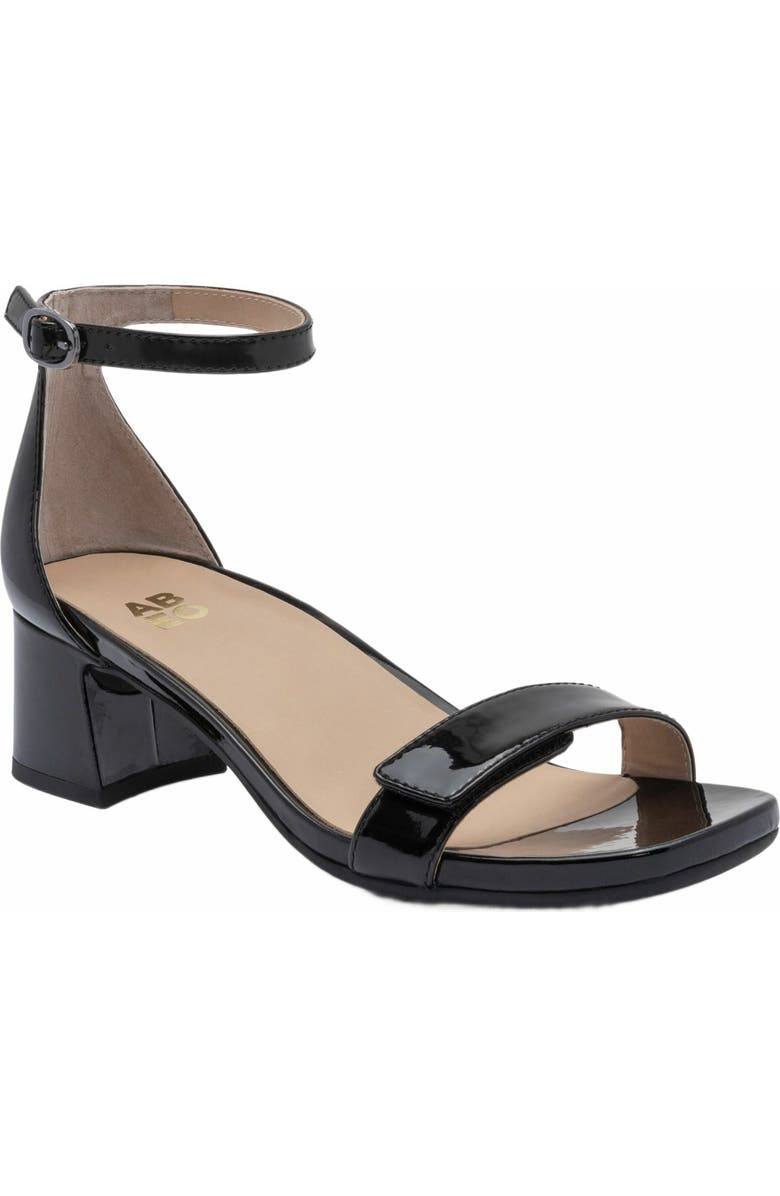 ABEO Avenue Strap Heels, Main, color, Black Patent - Regular