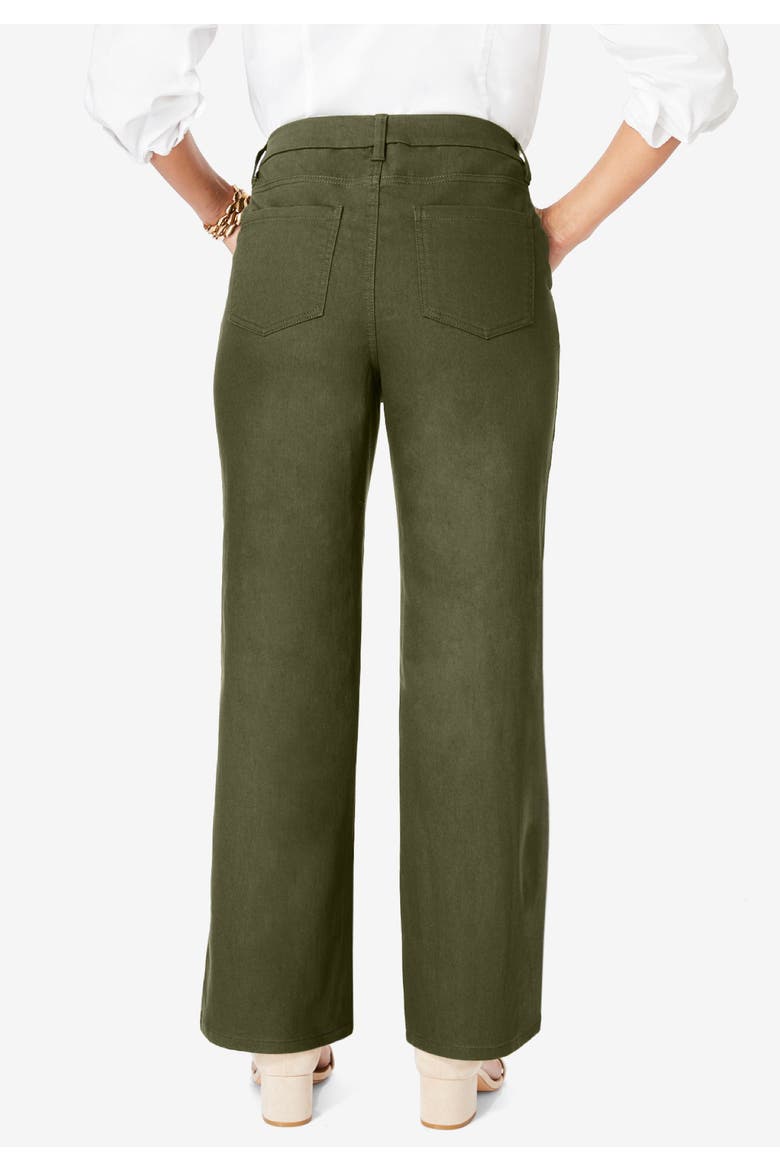 True Fit Stretch Denim Wide Leg Jean, Alternate, color, INDIGO