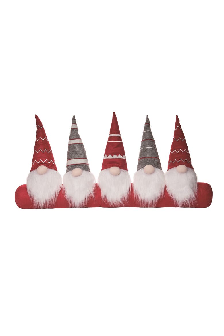 Multicolor Christmas PGnome Draft Dodger Festive Door Stopper, Main, color, Multicolored