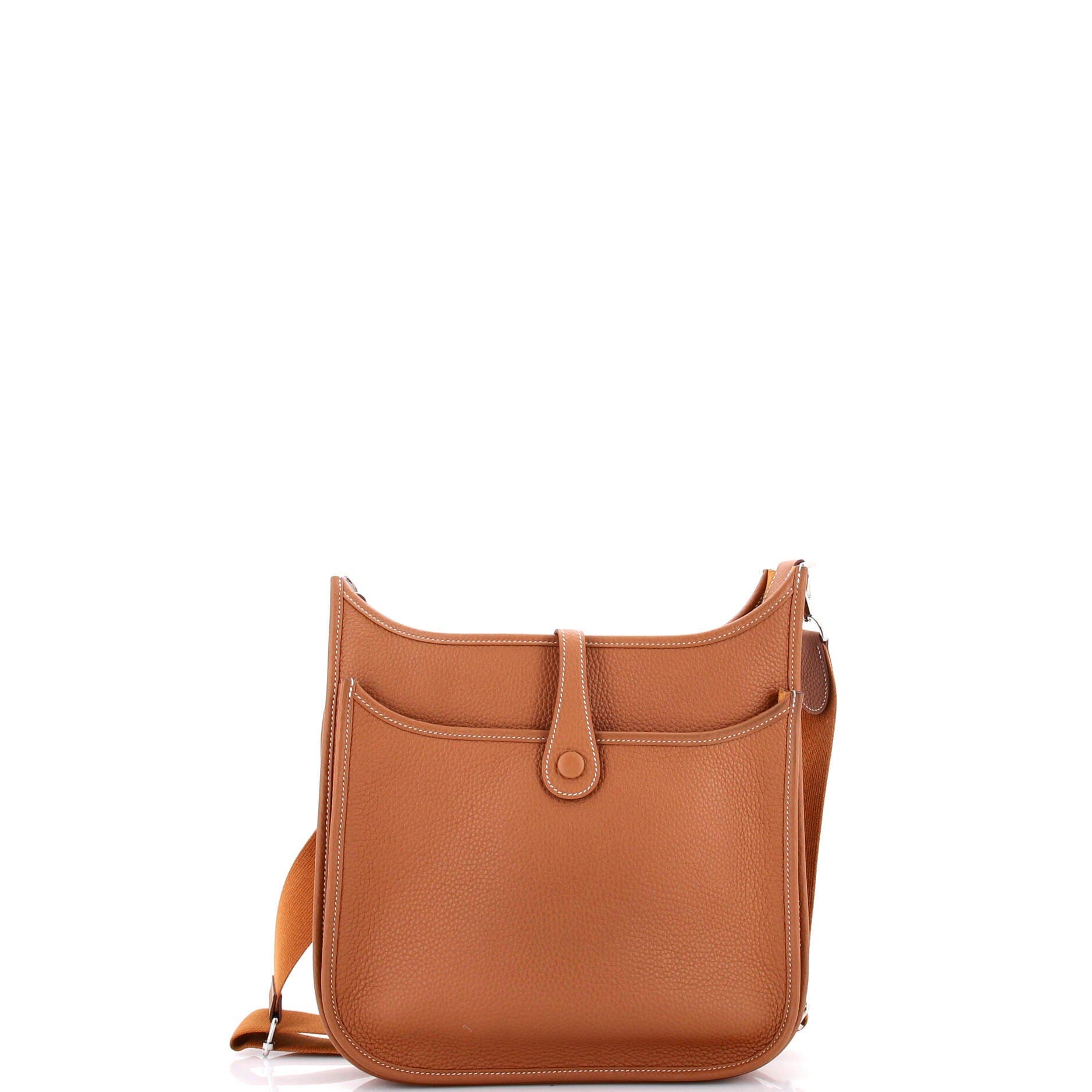 Pre-Owned Hermes Evelyne Bag Gen III Clemence PM, Alternate, color, 