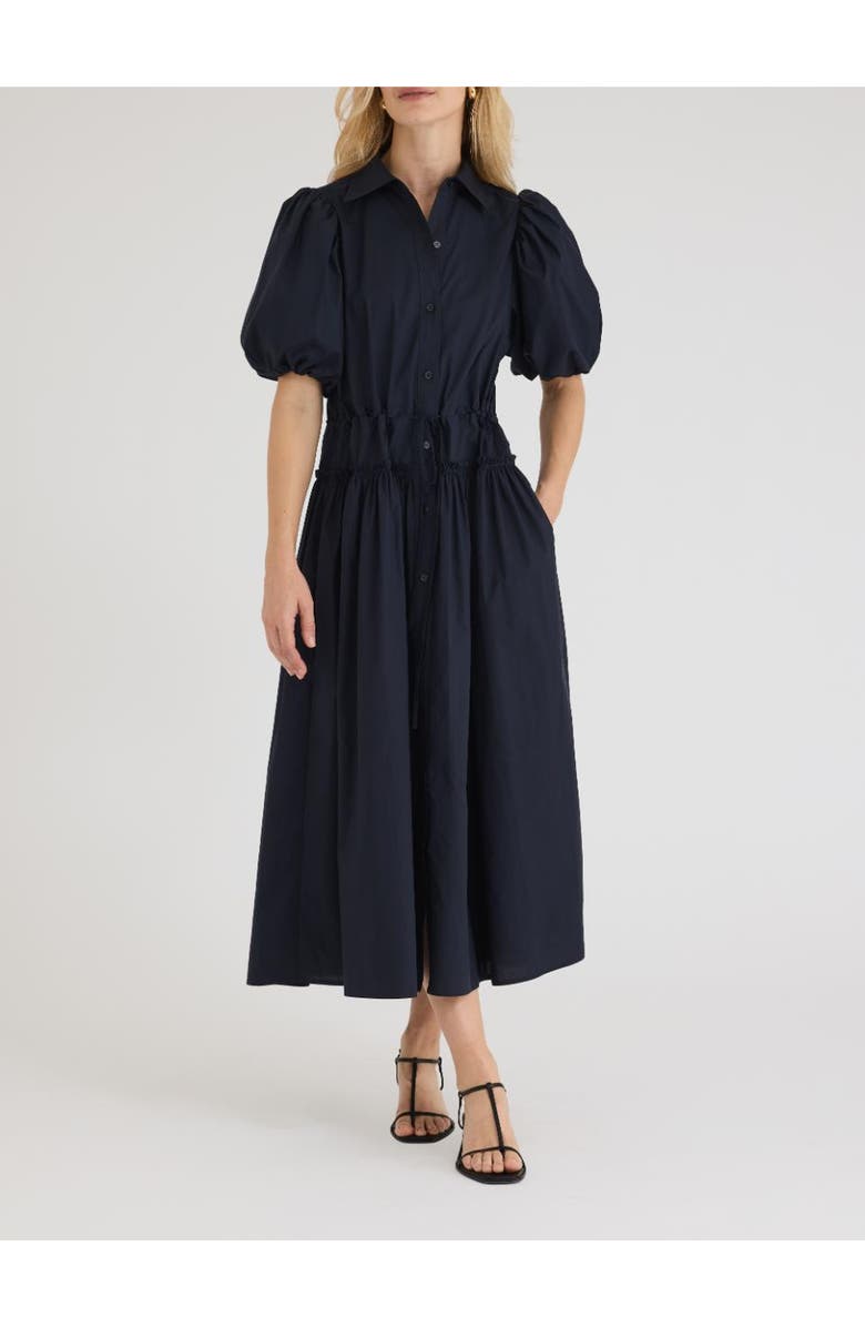 Rebecca Taylor Poplin Shirt Dress, Main, color, 