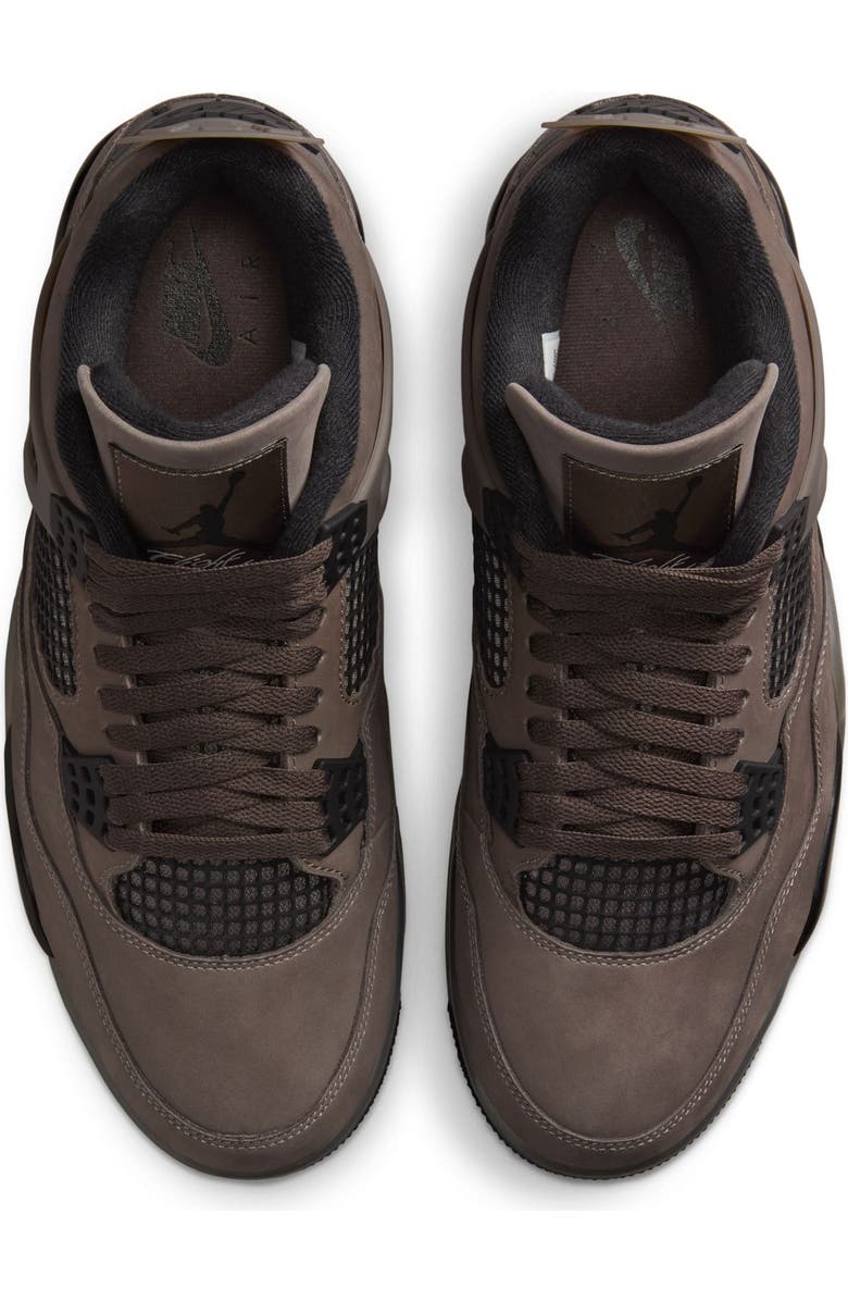 Jordan Air Jordan 4 Retro Basketball Sneaker, Alternate, color, Cave Stone/ Black/ Phantom