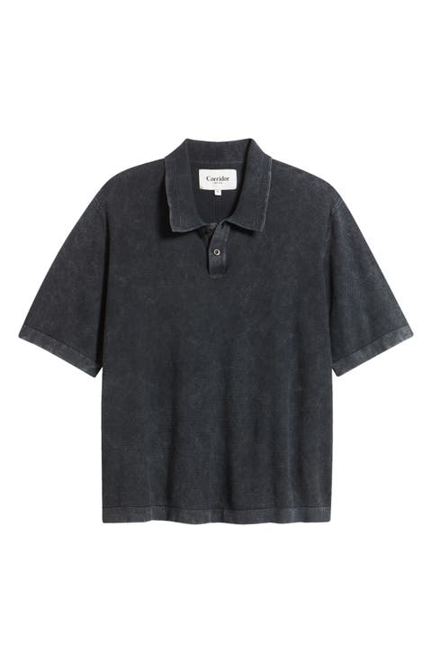 Oversize Cotton Piqué Polo