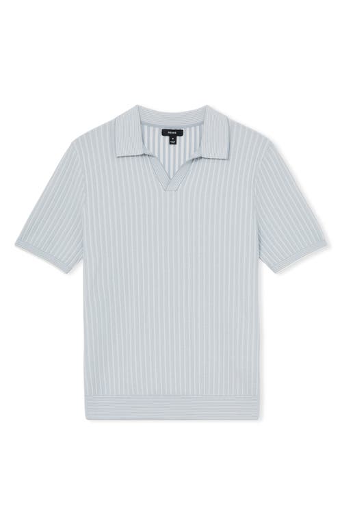 Reiss Lancaster Polo Sweater In Blue