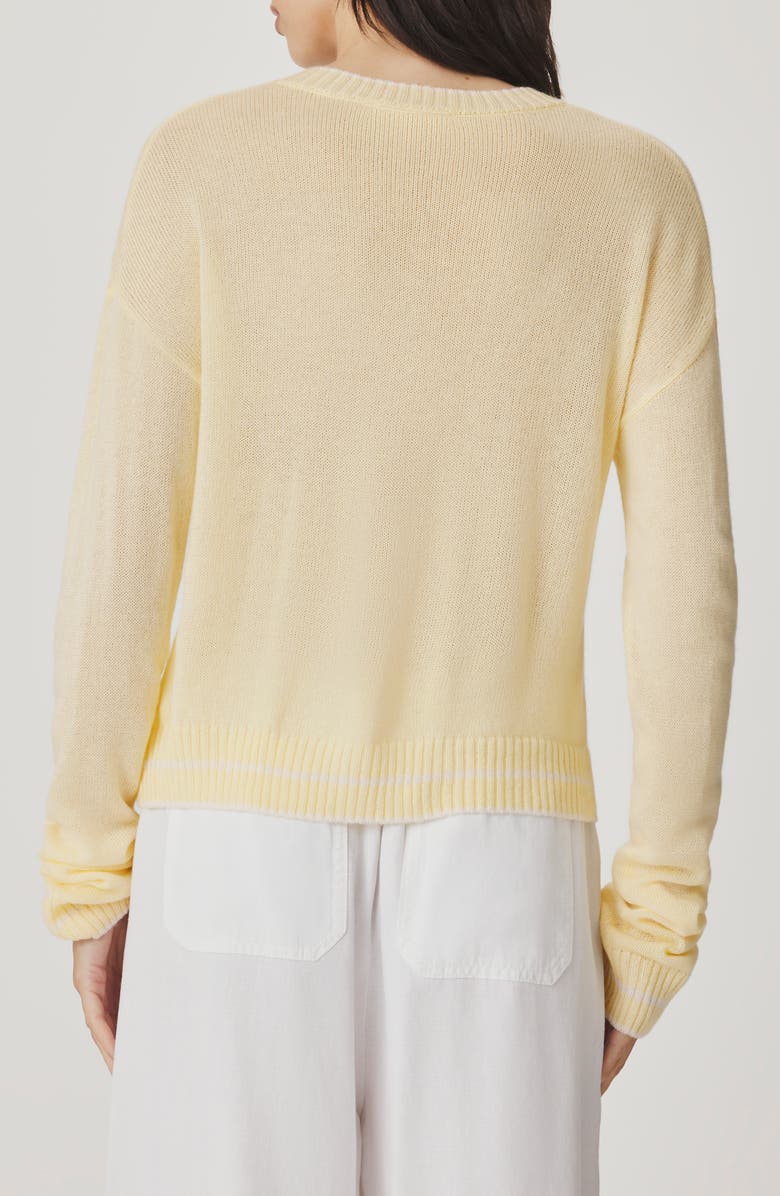 Splendid Emerson Cardigan, Alternate, color, Honeysuckle Yellow