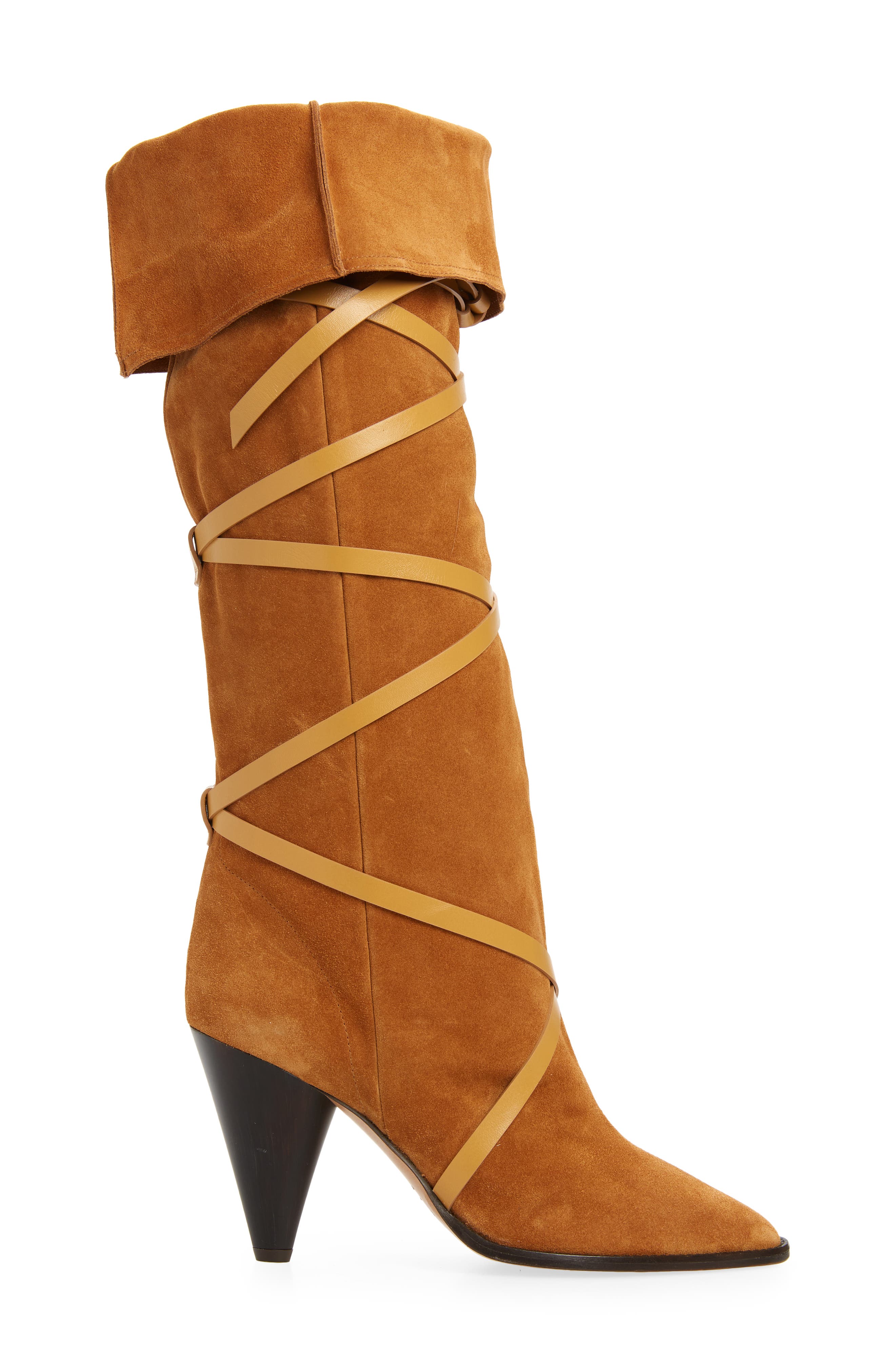 Isabel Marant Lophie Knee High Boot, Alternate, color, 