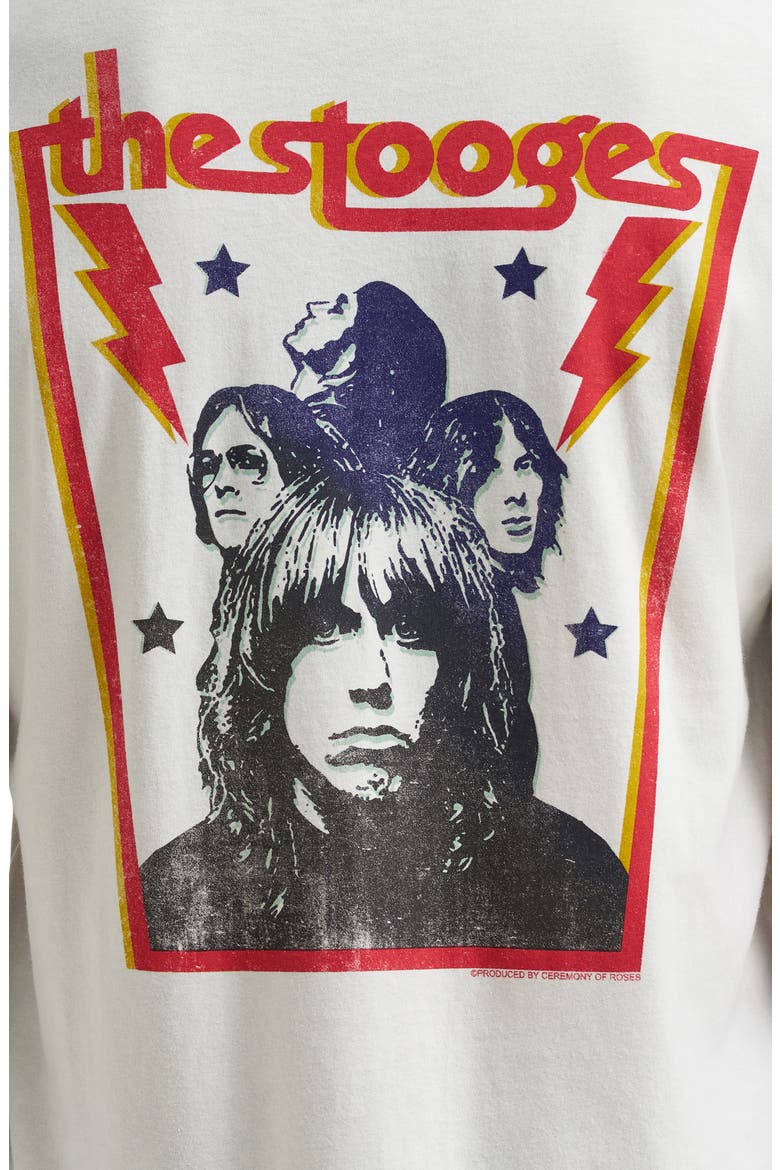The Stooges Graphic T-Shirt, Alternate, color, MARSHMALLOW
