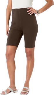 Roaman's Plus Size Everyday Essential Stretch Bike Shorts