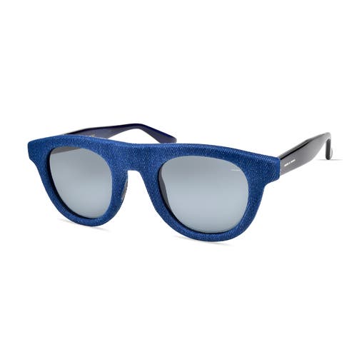 Italia Independent Blam Sunglasses In Blue