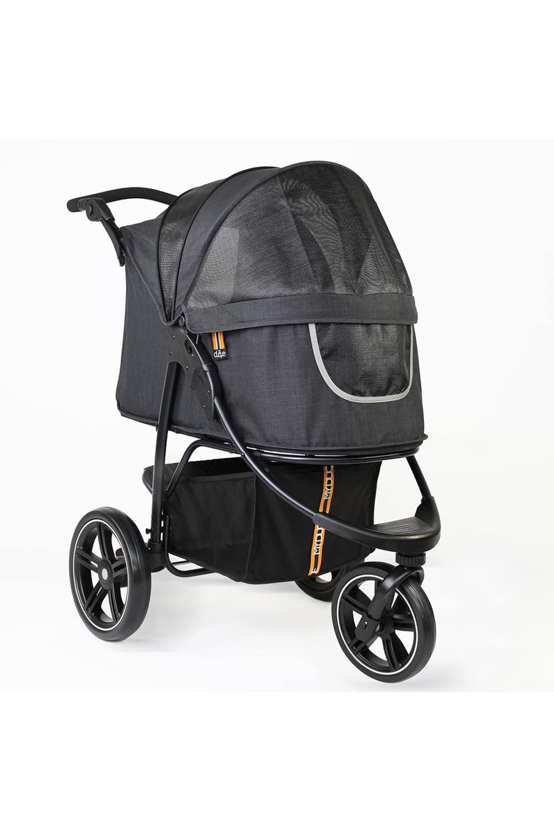 Pet 3 Wheel Stroller For Dog, Cat & Pets Up To 33 Lbs, Alternate, color, Multicolored