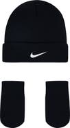 Nike Snow Runner Beanie & Mittens Set