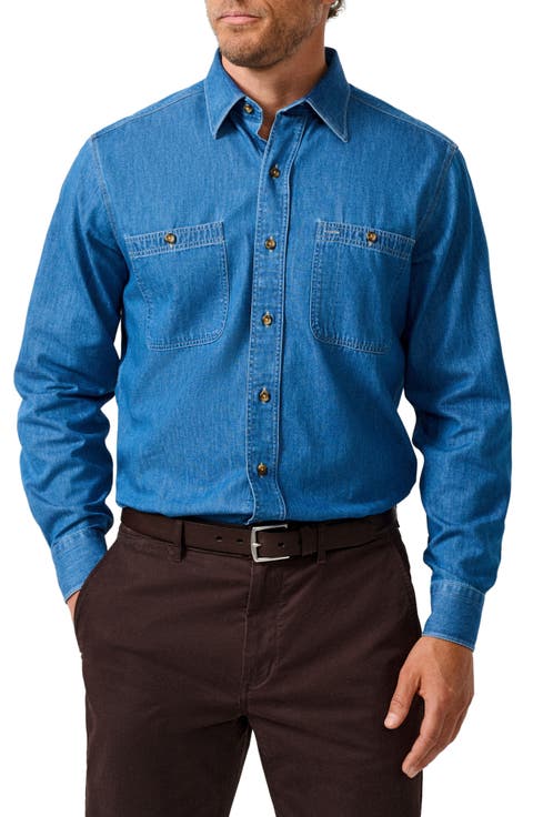 Cotton Denim Shirt