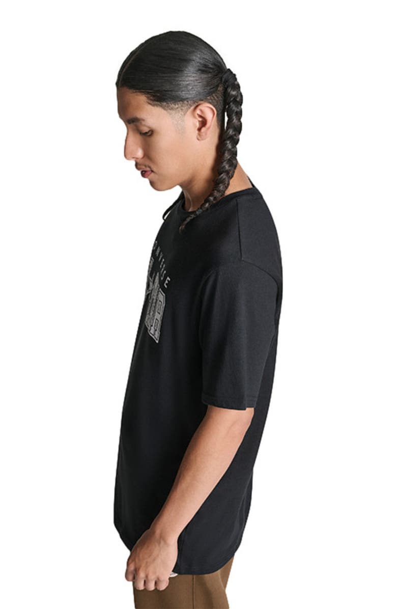 Converse All Star T-Shirt, Alternate, color, Converse Black