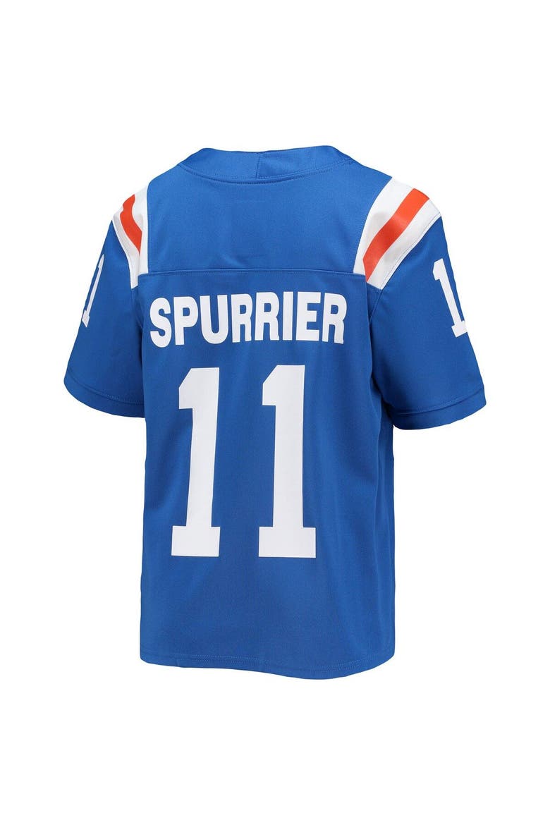 Youth Jordan Brand Steve Spurrier Royal Florida Gators Alumni Jersey, Alternate, color, Royal