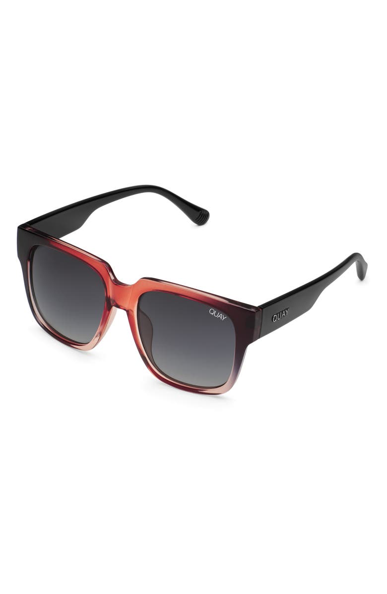 QUAY Australia 'On the Prowl' 55mm Square Sunglasses, Alternate, color,