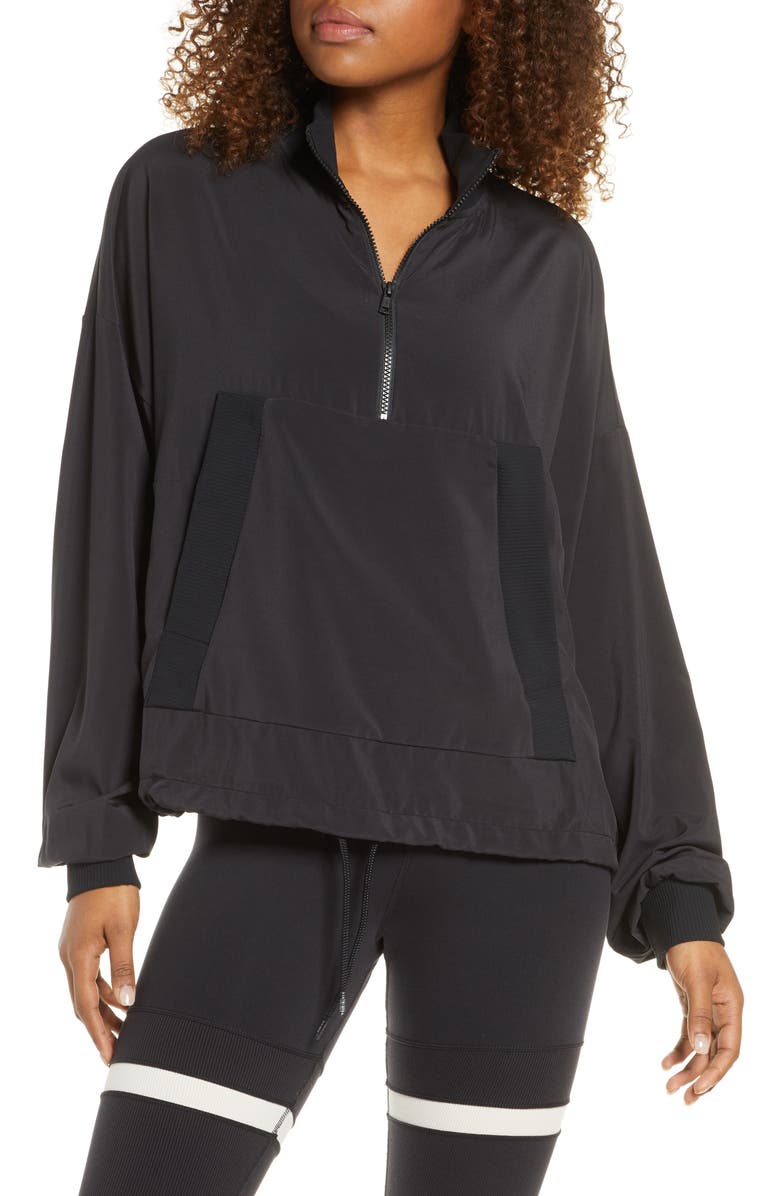 Alo City Girl Quarter Zip Pullover, Main, color, 