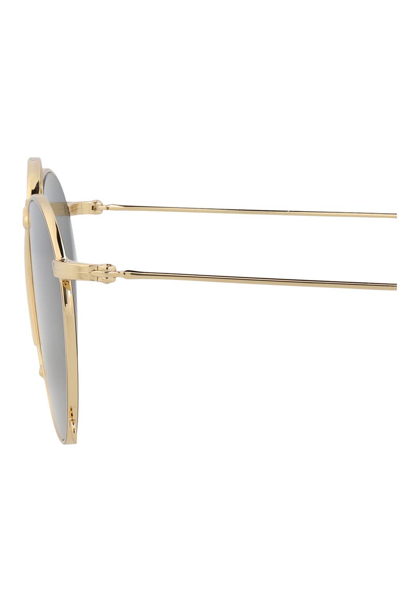 Novelty 48mm Round Sunglasses, Alternate, color, GOLD GOLD GREY