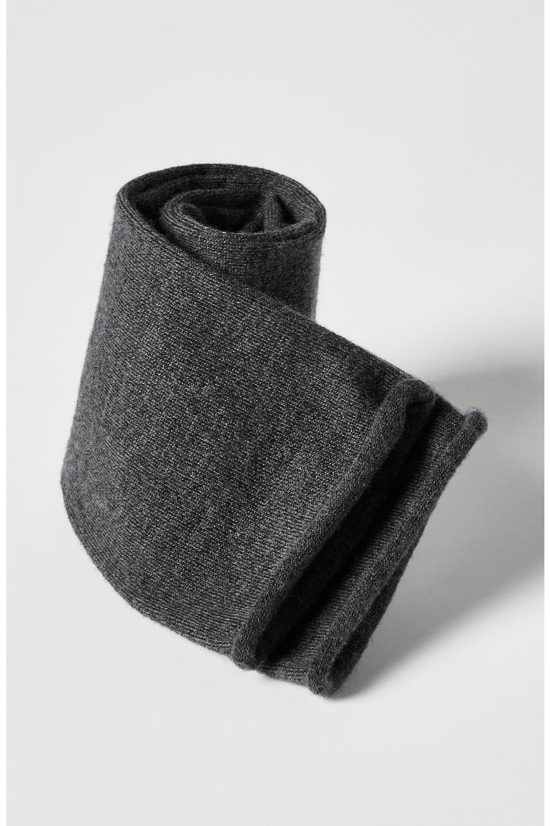 Stretch cashmere knit socks, Alternate, color, Anthracite