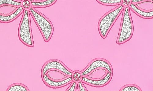 Iscream Kids' Glitter Bows Faux Leather Backpack
