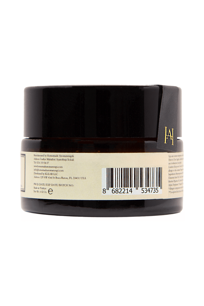 Hydrating Nourishing Shea Butter Peppermint Lip Balm, Alternate, color, Ivory