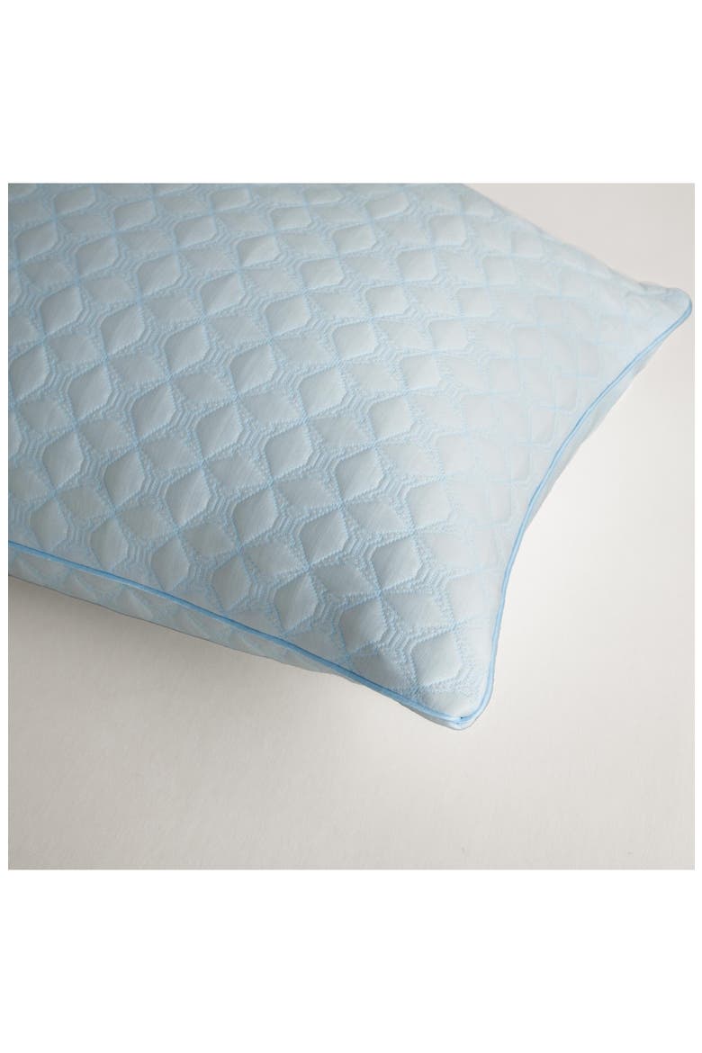 Set of 2 Cooling Down Alternative Pillows, Alternate, color, WHITE