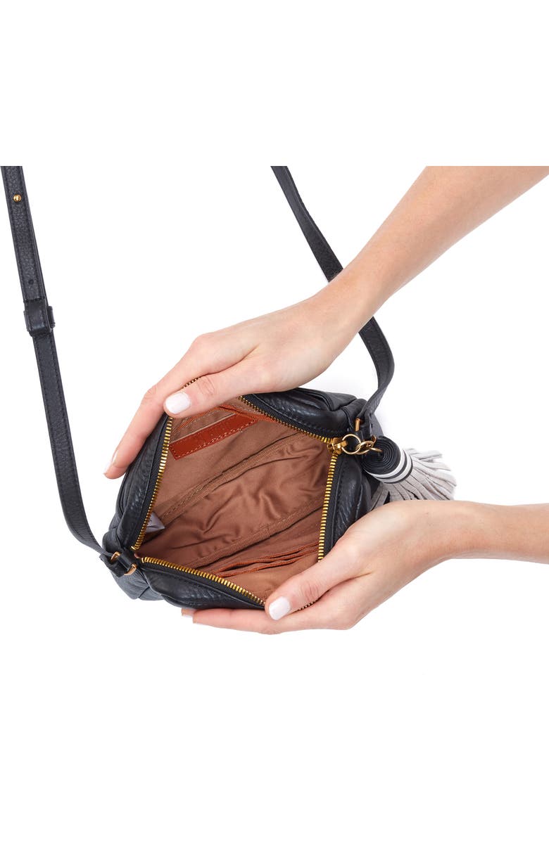 HOBO Small Renny Leather Crossbody Bag, Alternate, color,
