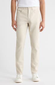 Mizzen+Main Mayfield Slim Fit Five-Pocket Twill Pants