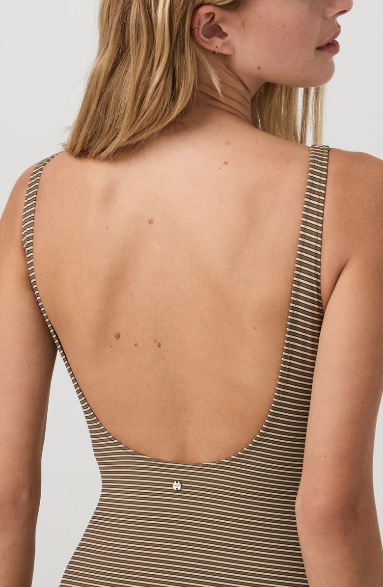 Vuori Encinitas High Cut One-Piece Swimsuit, Alternate, color, Palmera